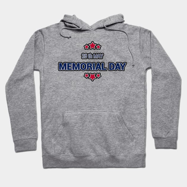 Memorial day Hoodie by osaya